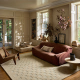 Leanne Ford x Loloi Craven Oatmeal / Dove Rug – view 3