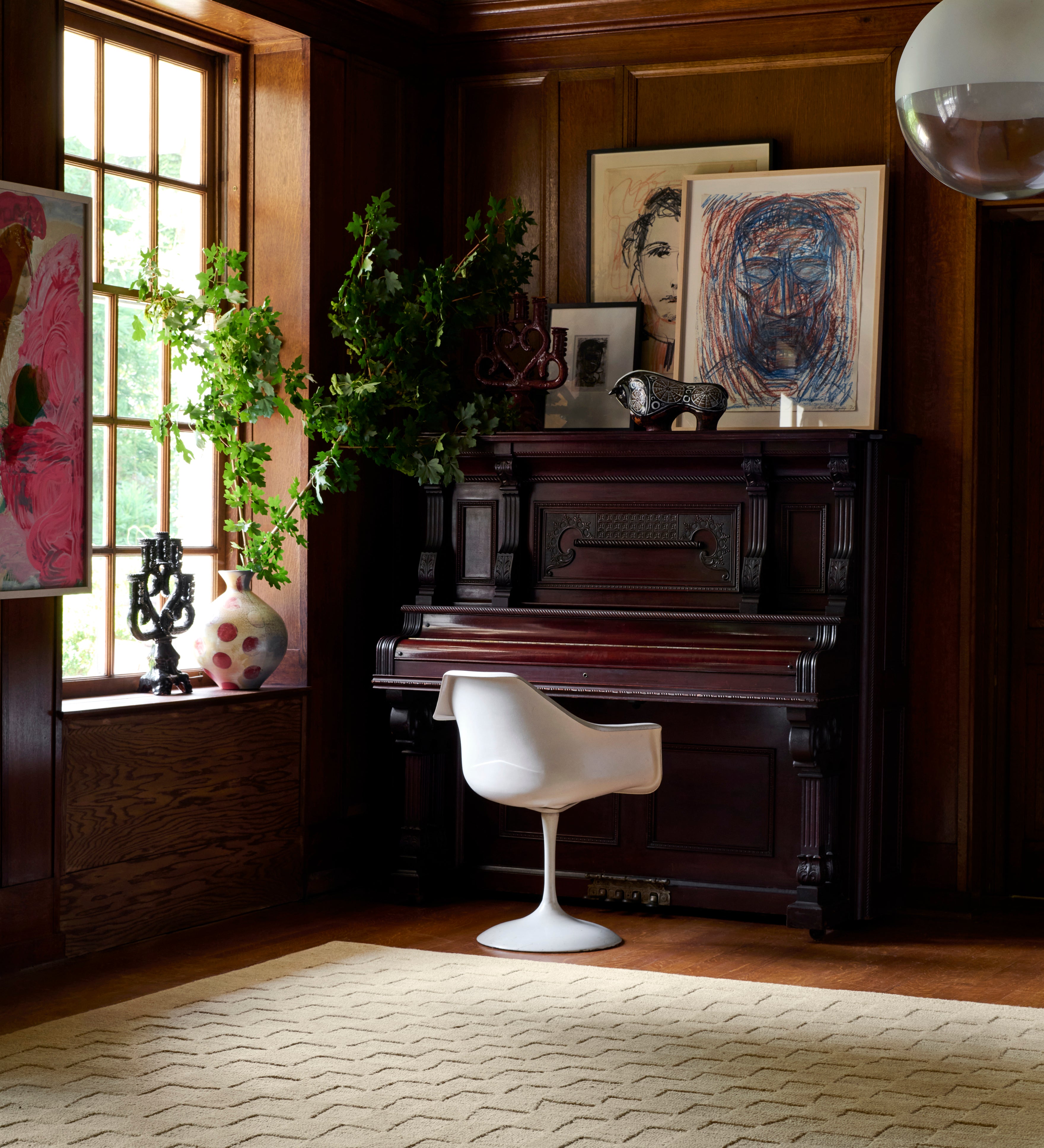 Leanne Ford x Loloi Craven Oatmeal / Dove Rug – view 2