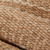 Crescent Broken Stripe Hand Woven Jute Area Rug RUGS - jute Momeni