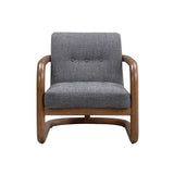 Curb Club Chair FURNITURE - accent chair LH IMPORTS