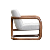 Curb Club Chair FURNITURE - accent chair LH IMPORTS