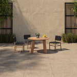 Delta Round Outdoor Dining Table FURNITURE - outdoor dining table Moe's Furniture