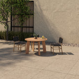 Delta Round Outdoor Dining Table FURNITURE - outdoor dining table Moe's Furniture