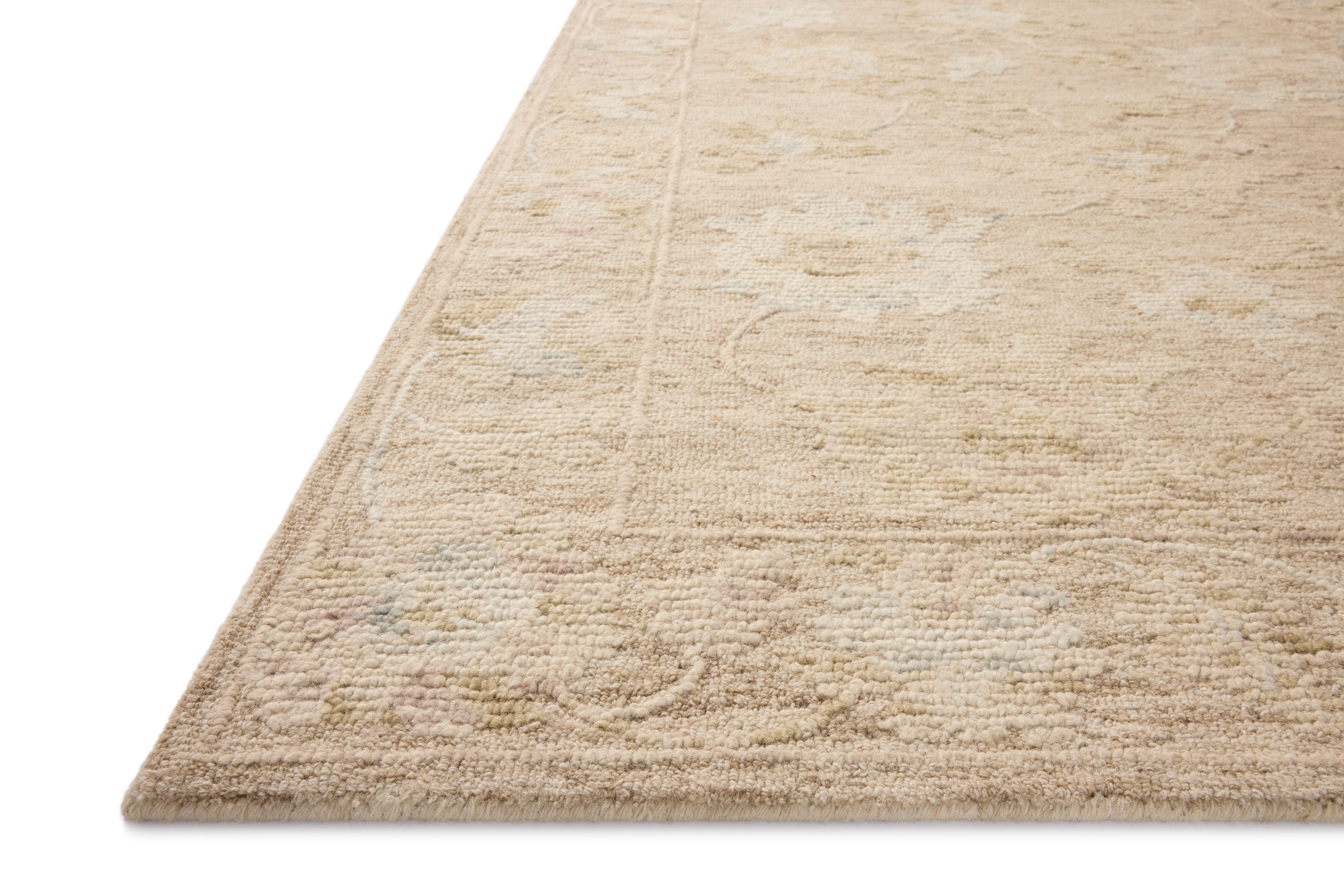 Loloi Cynthia Oatmeal / Multi Rug RUGS - wool Loloi 18" x 18" sample