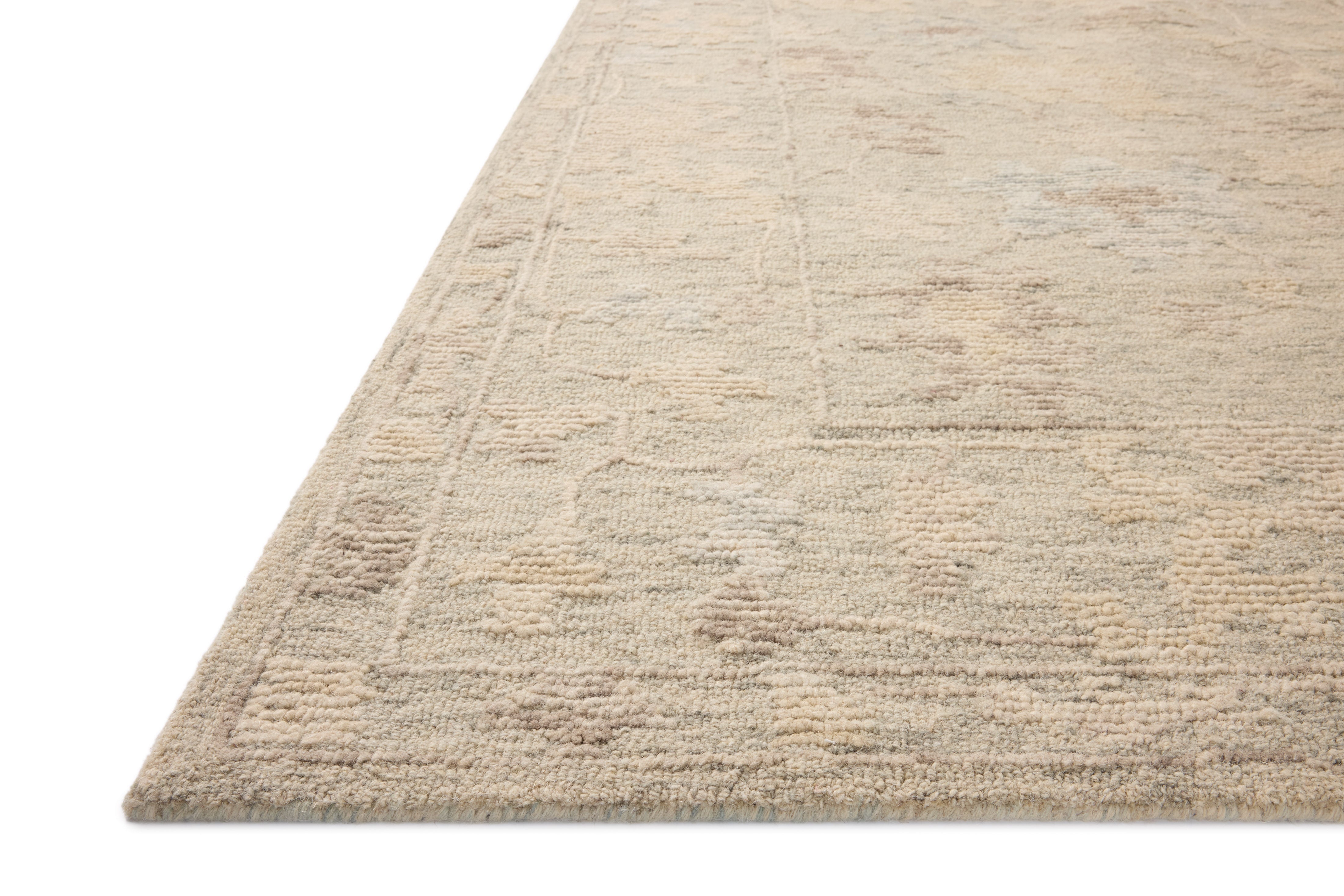 Loloi Cynthia Sky / Natural Rug RUGS - wool Loloi 18" x 18" sample
