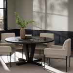 Callum Dining Table 9 - a - FURNITURE - dining tables - round Four Hands