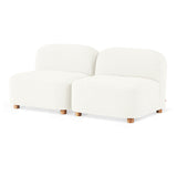 Gus* Modern Circuit Modular 2 pc Armless Sofa