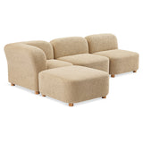 Gus* Modern Circuit Modular 4-pc Sectional