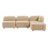 Gus* Modern Circuit Modular 4-pc Sectional