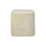 Cube Pouf 6 - FURNITURE - ottoman Ethnicraft Velvet Sand