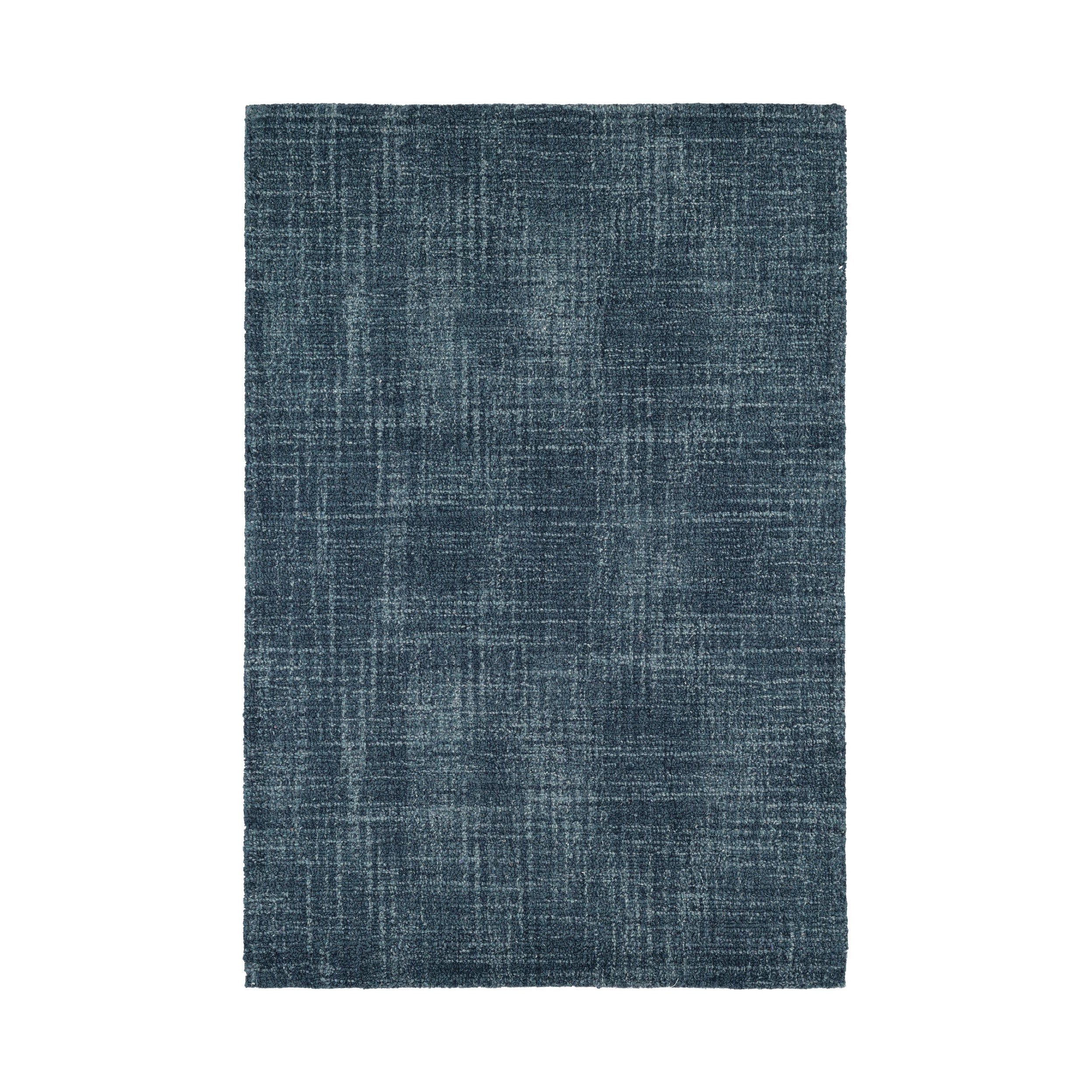 Crosshatch Hand Micro Hooked Wool Rug RUGS-wool Dash & Albert