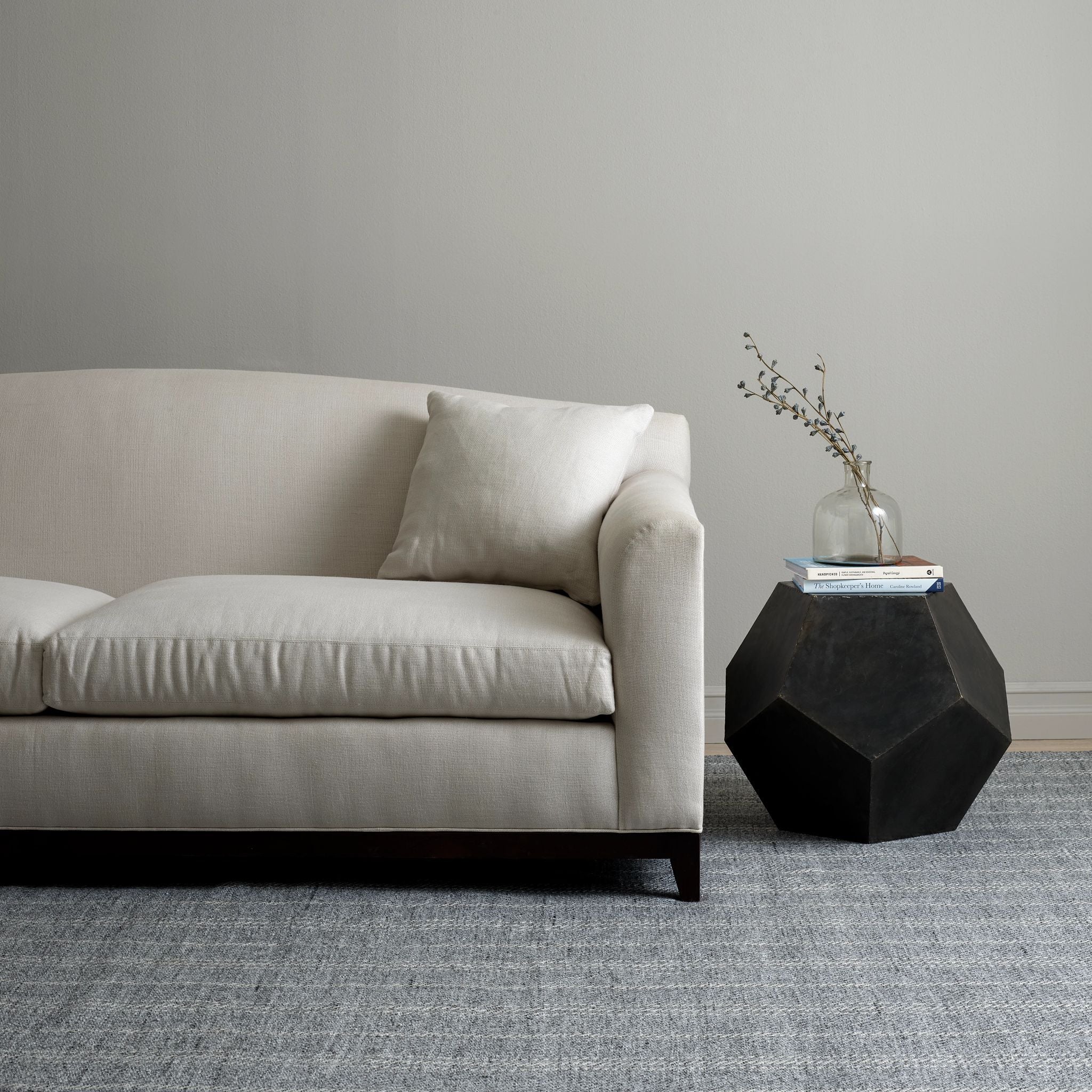 Melange Stripe Handwoven Indoor/Outdoor Rug