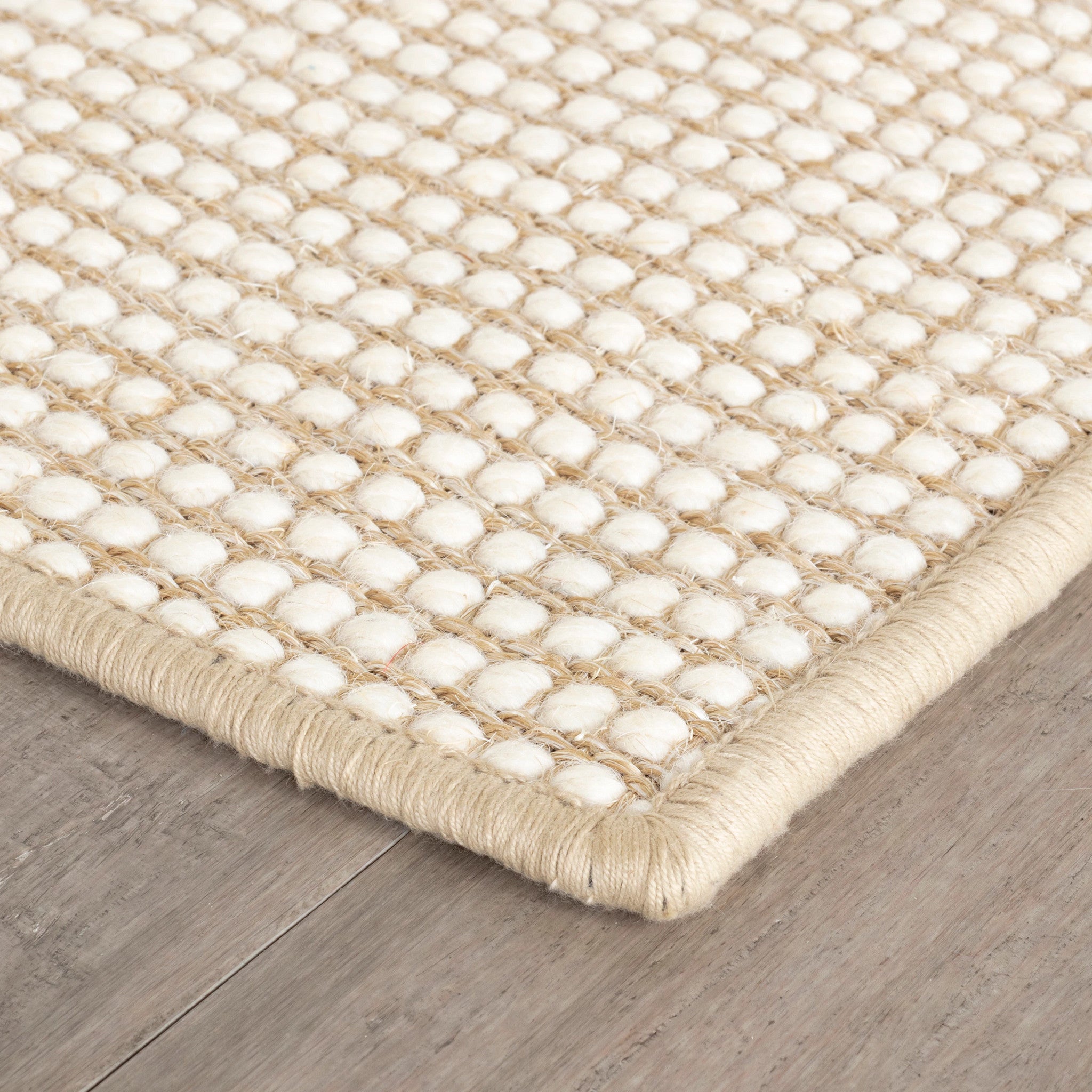 Pixel Woven Sisal/Wool Rug RUGS - wool Dash & Albert