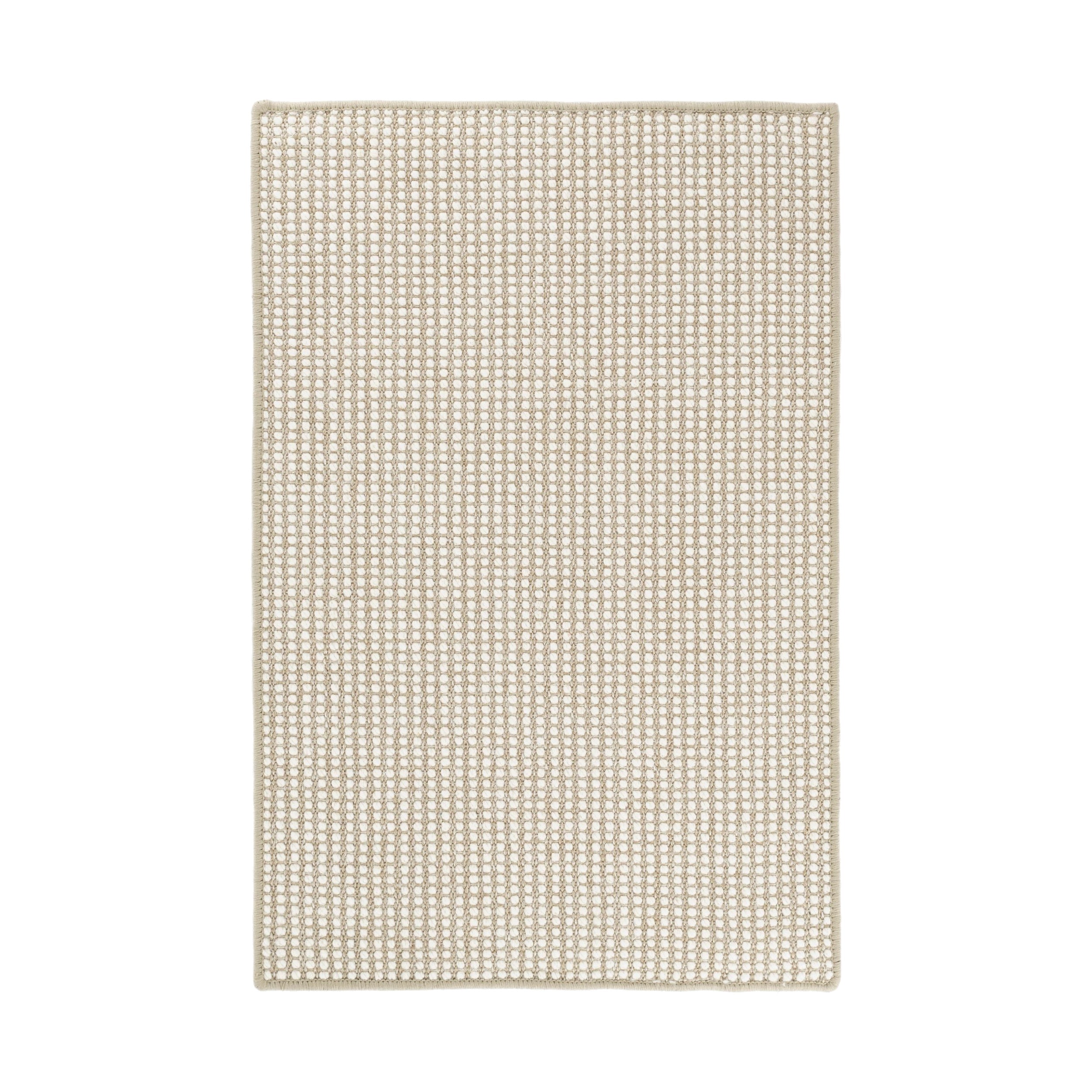 Pixel Woven Sisal/Wool Rug RUGS - wool Dash & Albert Wheat 2' x 3'
