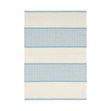 La Mirada Handwoven Cotton Rug RUGS - cotton Dash & Albert Asiatic Blue 2' x 3'
