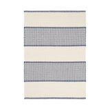 La Mirada Handwoven Cotton Rug RUGS - cotton Dash & Albert Navy 2' x 3'