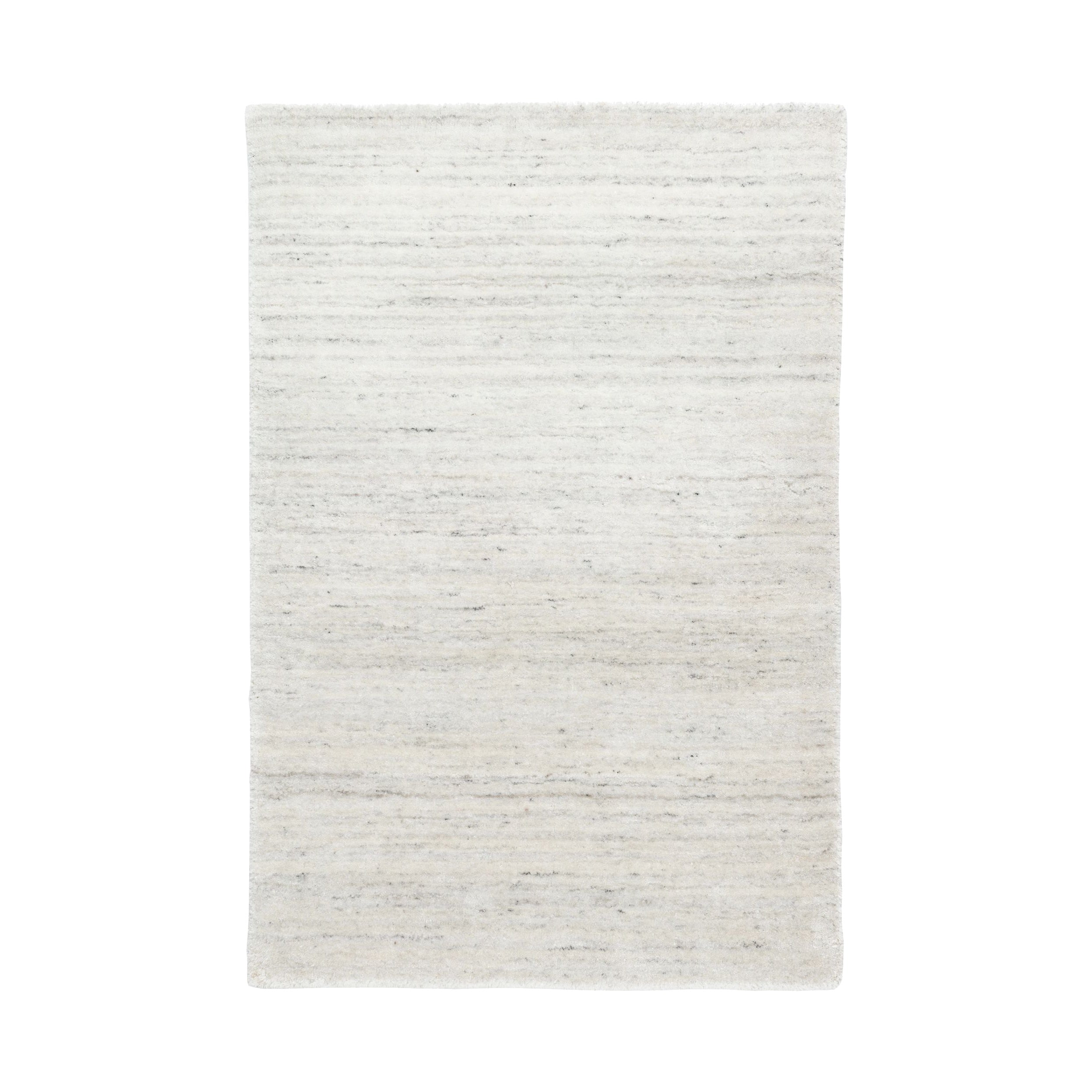 Nordic Hand Loom Knotted Performance Rug RUGS - synthetic Dash & Albert White 2' x 3'
