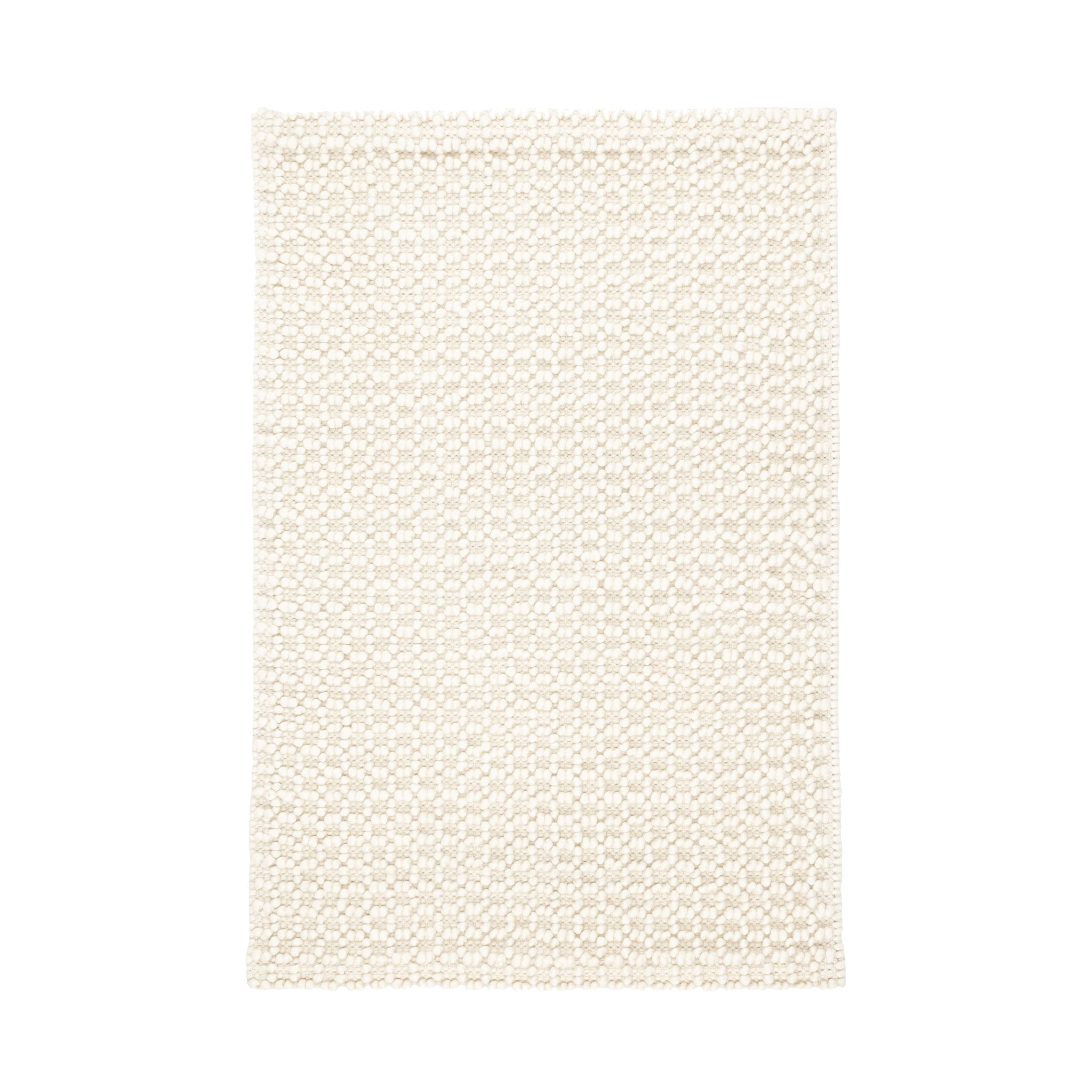 Hooper Handwoven Wool Rug RUGS - wool Dash & Albert Ivory 2' x 3'