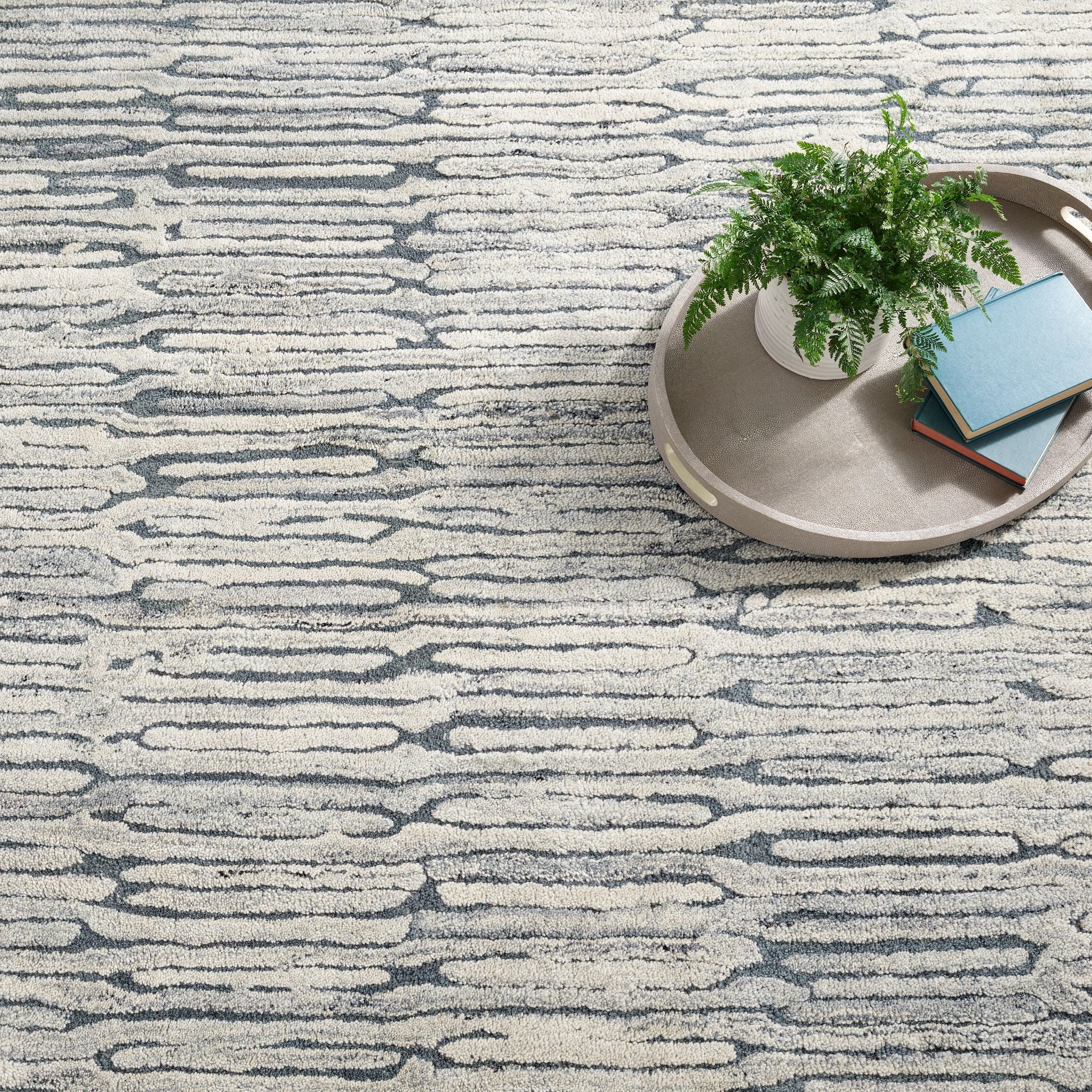 Malone Everglade Hand Tufted Wool Rug- Rug & Weave