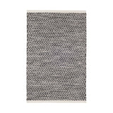 Coastal Handwoven Indoor/Outdoor Rug RUGS - outdoor Dash & Albert Black 2' x 3'