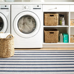 Awning Stripe Machine Washable Rug RUGS - washable Dash & Albert