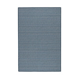 Herringbone Machine Washable Rug swedish blue RUGS - washable Dash & Albert Navy 2' x 3'