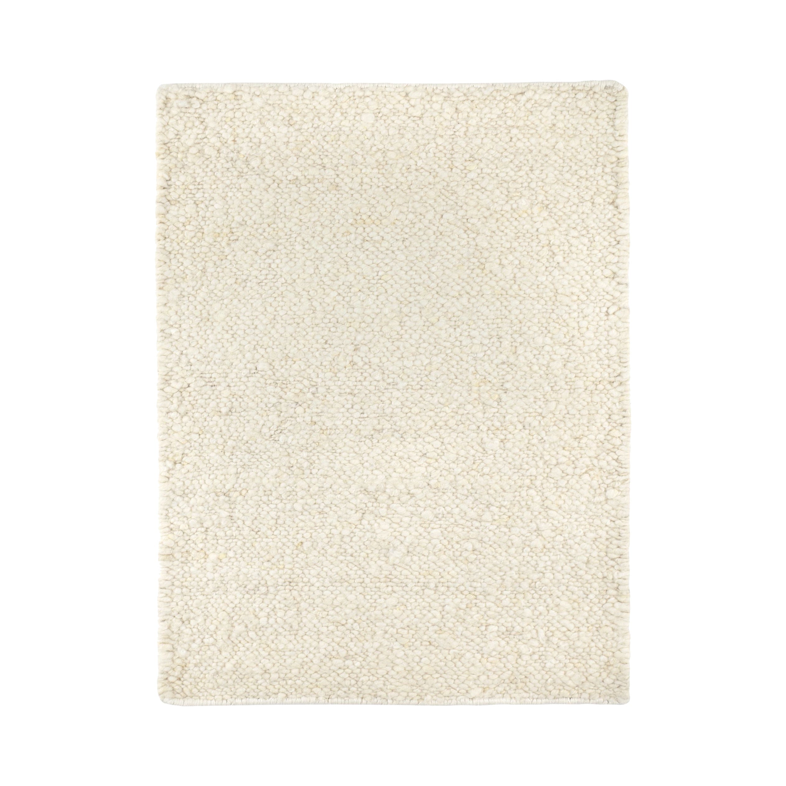 Holmstead Handwoven Wool Rug RUGS - wool Dash & Albert Ivory 2' x 3'