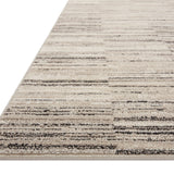 Loloi Darby Charcoal / Sand Rug 0-RUGS-patterned Loloi