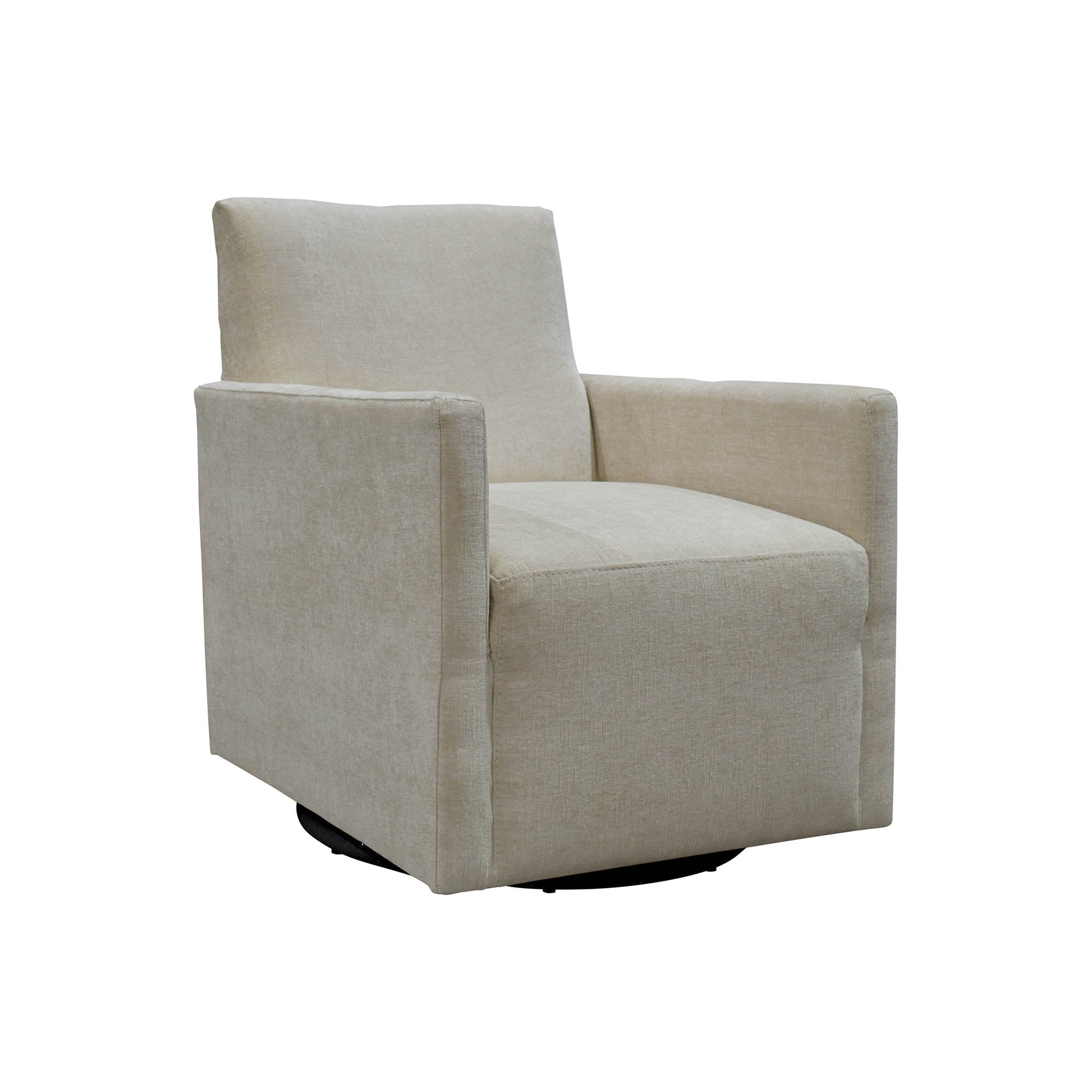 Ryland Swivel Club Chair FURNITURE - club chairs LH IMPORTS Ivory Tweed
