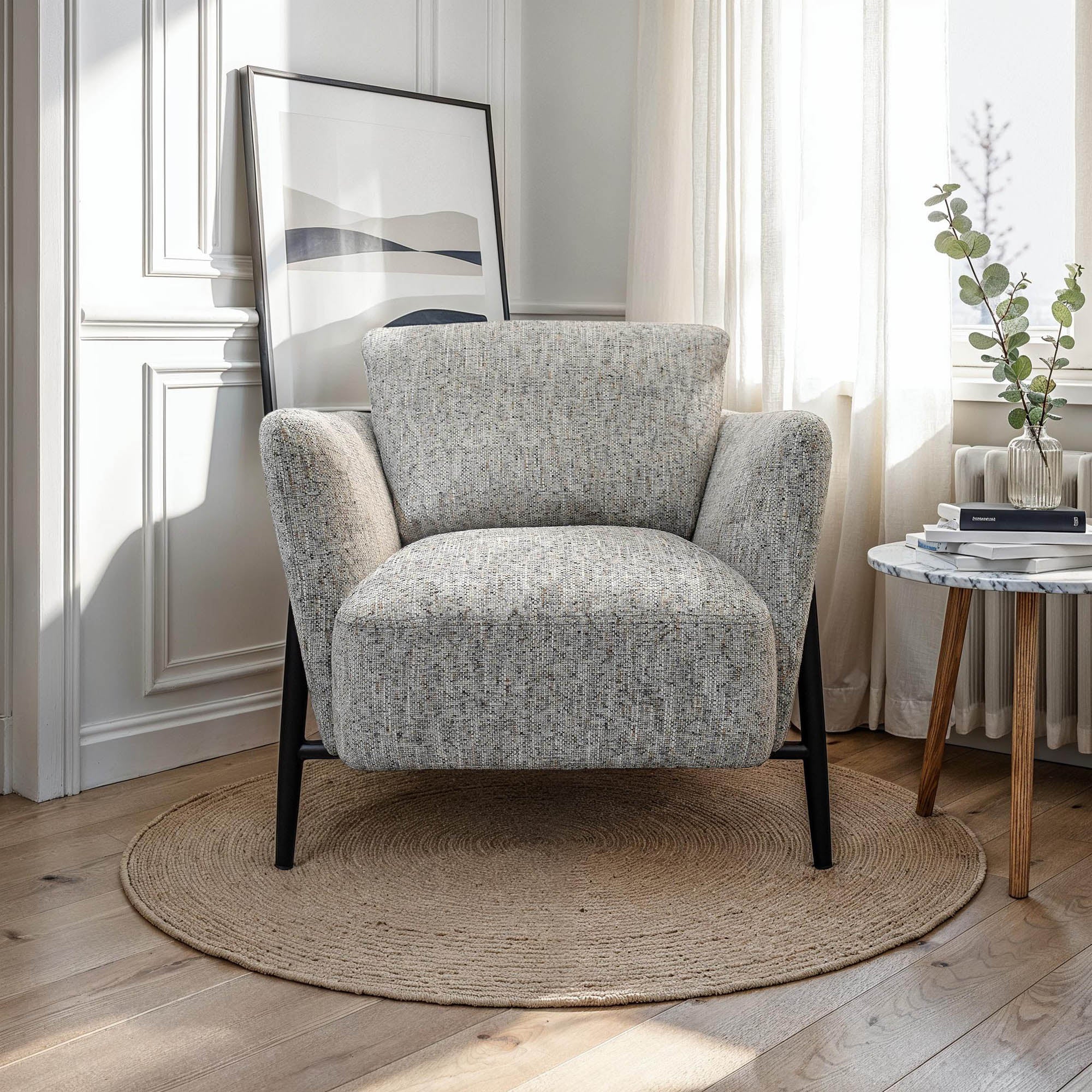 Boswell Club Chair FURNITURE - club chairs LH IMPORTS