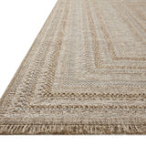 Loloi Dawn Natural Rug No.4 RUGS - synthetic Loloi 18" x 18"