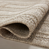 Loloi Dawn Natural Rug No.4 RUGS - synthetic Loloi 18" x 18"
