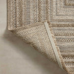 Loloi Dawn Natural Rug No.2 RUGS - synthetic Loloi 18" x 18"