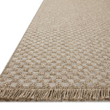 Loloi Dawn Natural Rug No.3 RUGS - synthetic Loloi 18" x 18"