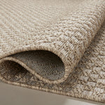 Loloi Dawn Natural Rug No.7 RUGS - synthetic Loloi 18" x 18"