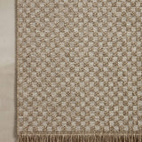 Loloi Dawn Natural Rug No.3 RUGS - synthetic Loloi 18" x 18"