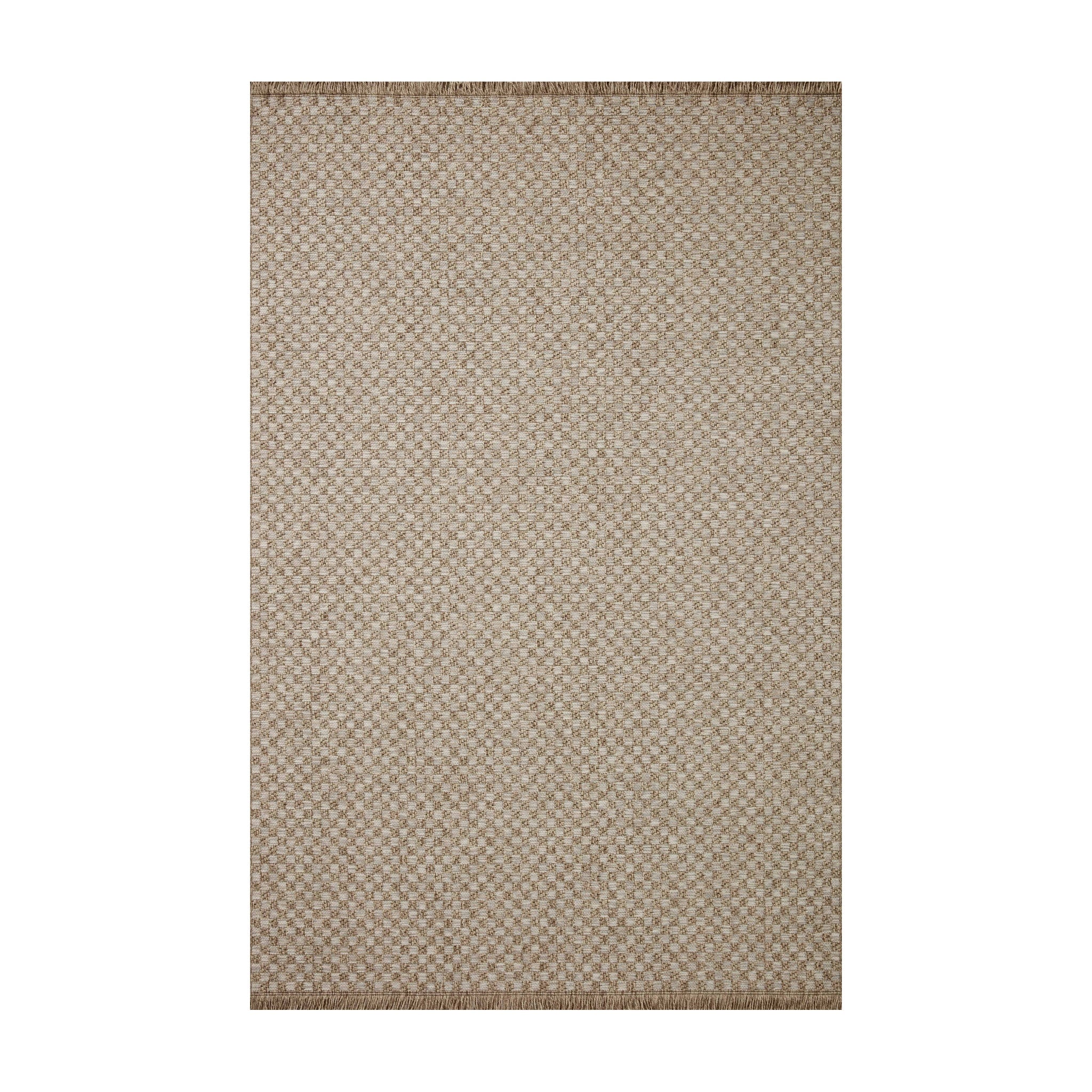 Loloi Dawn Natural Rug No.2, 18" x 18"