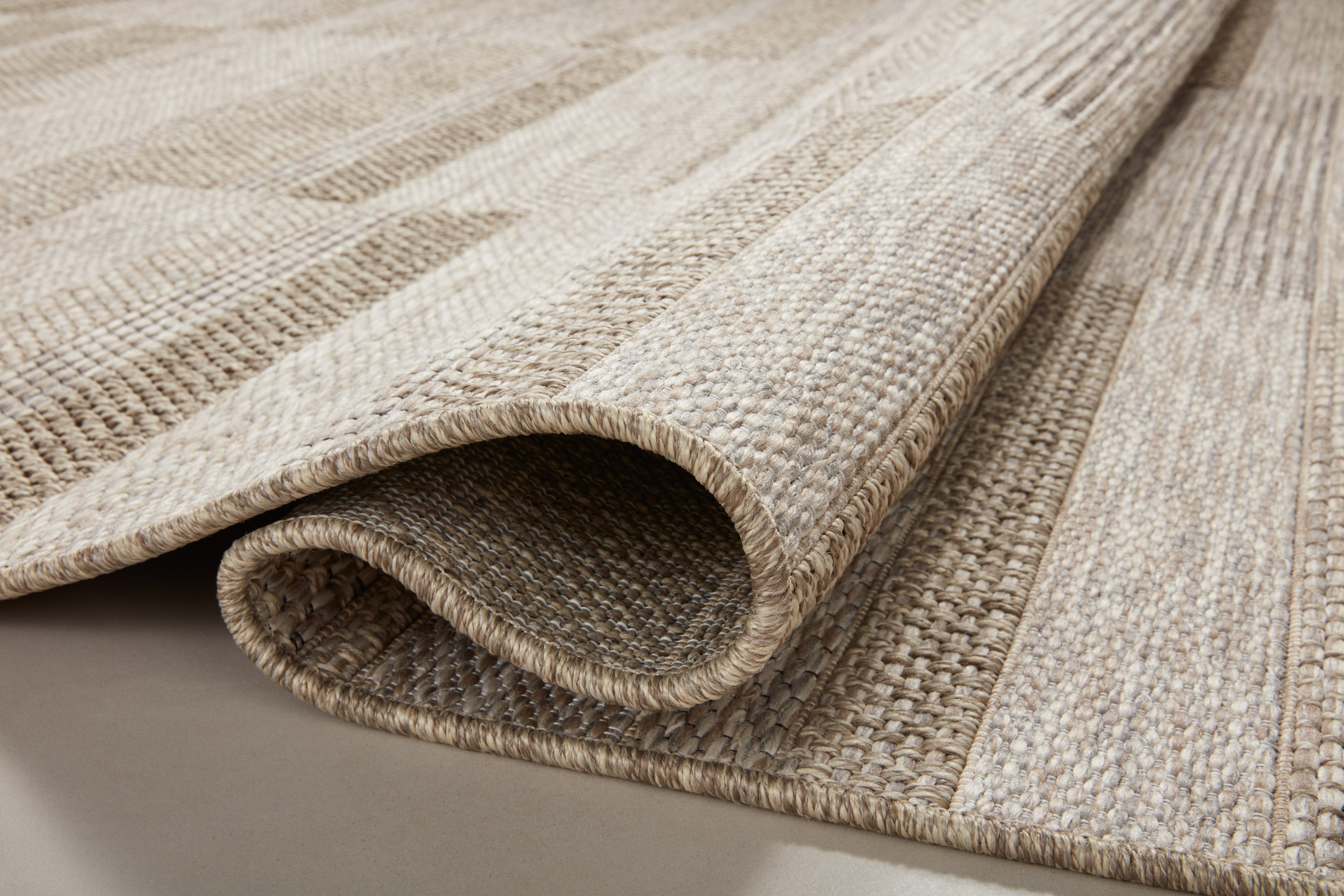Loloi Dawn Natural Rug No.4 RUGS - synthetic Loloi 18" x 18"