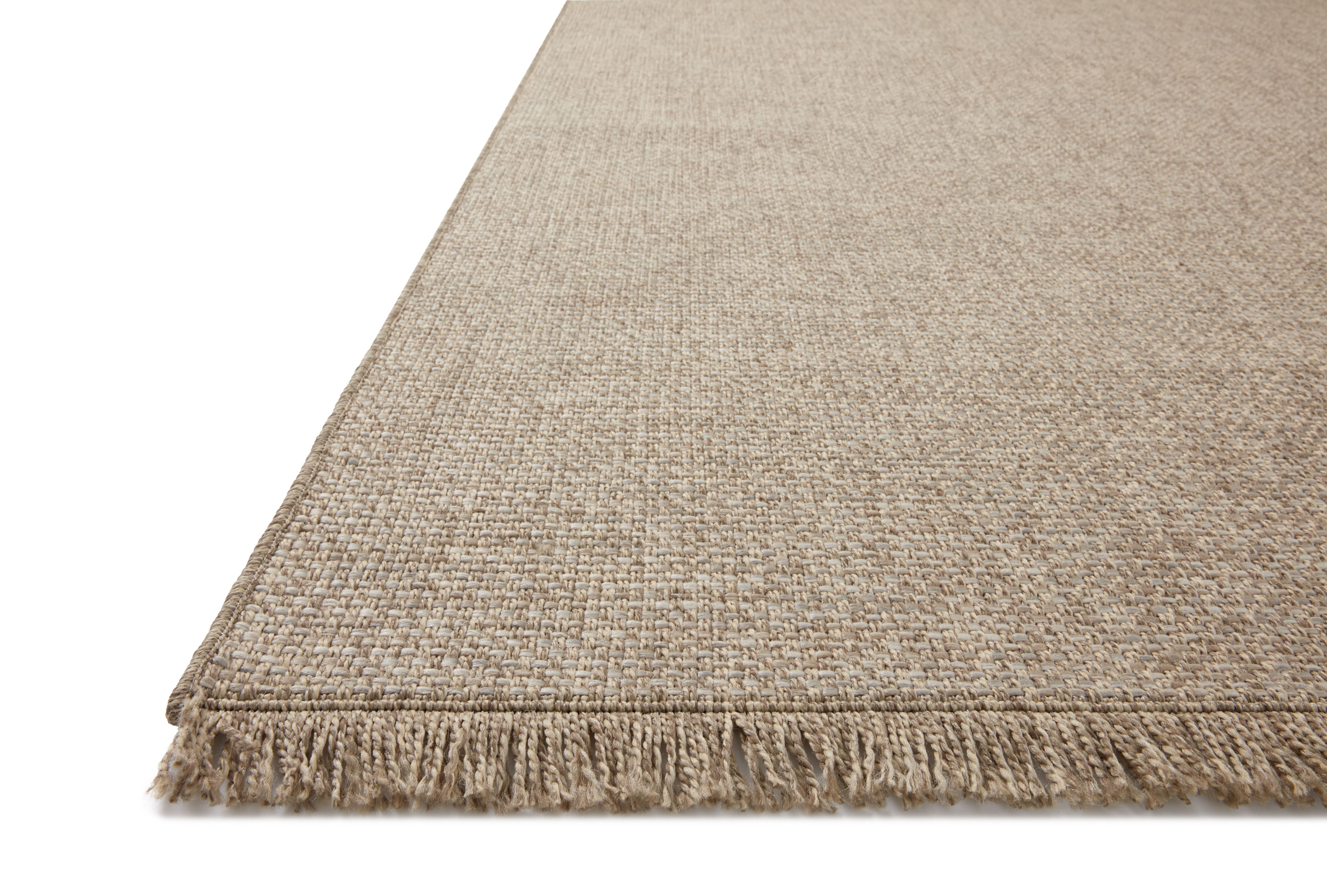 Loloi Dawn Natural Rug No.8 RUGS - synthetic Loloi 18" x 18"