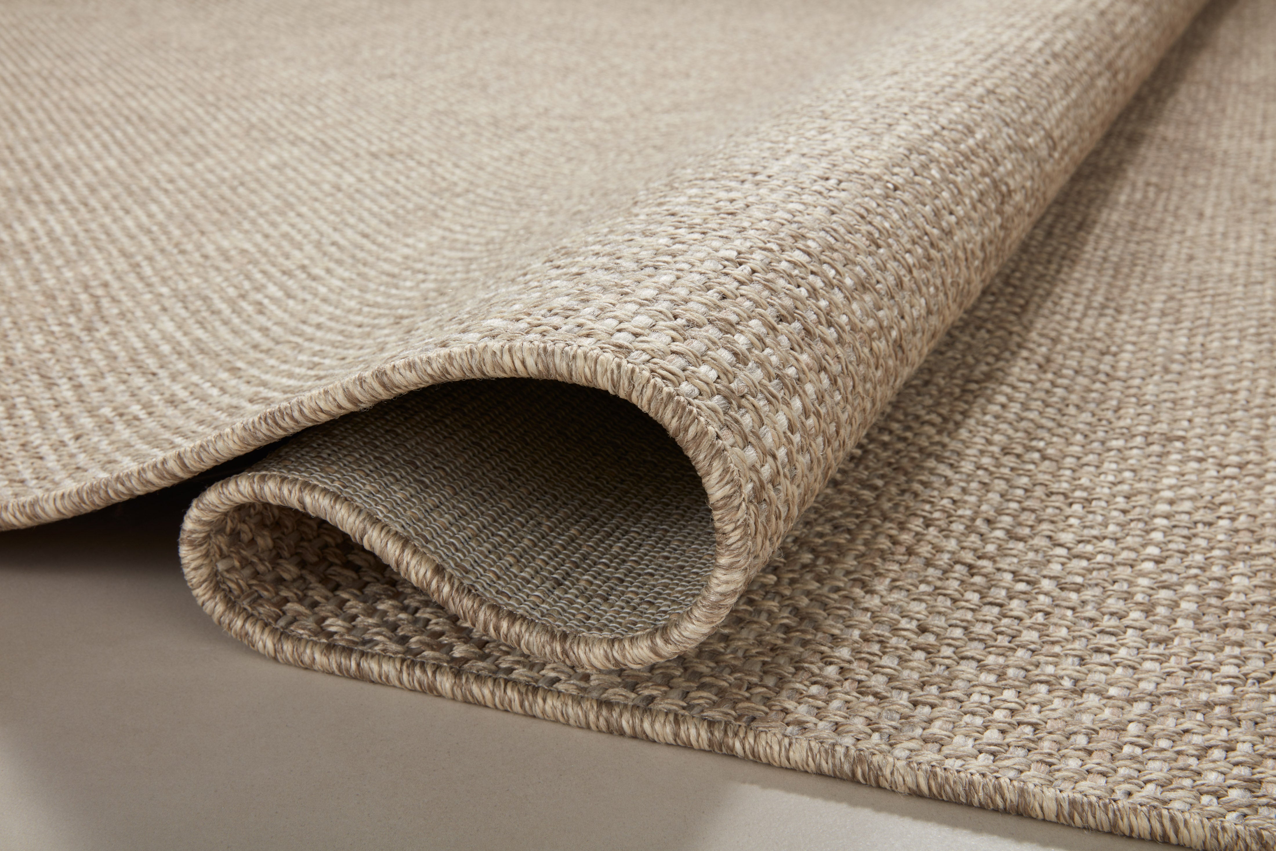 Loloi Dawn Natural Rug No.7 RUGS - synthetic Loloi 18" x 18"