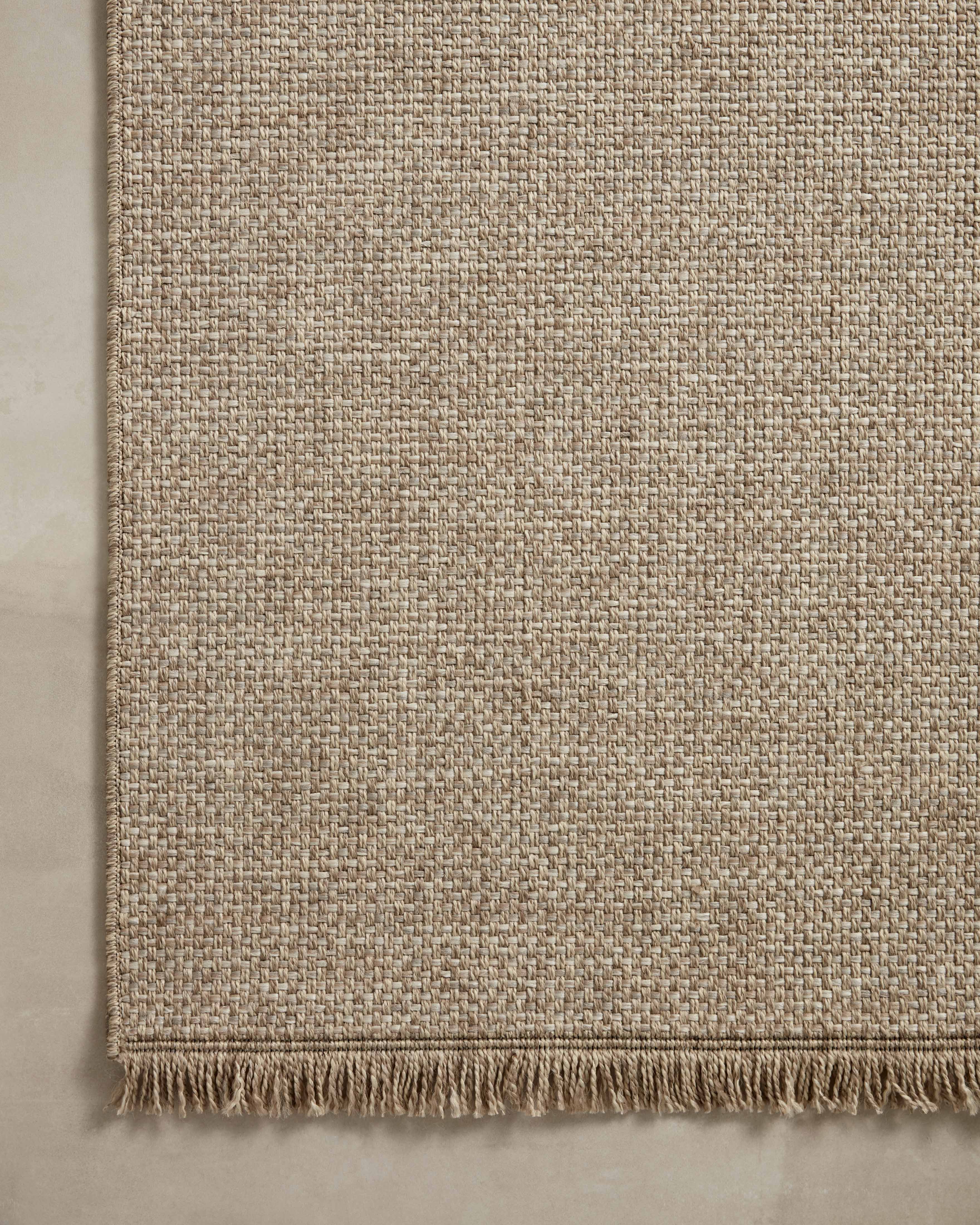 Loloi Dawn Natural Rug No.1 RUGS - synthetic Loloi 18" x 18"