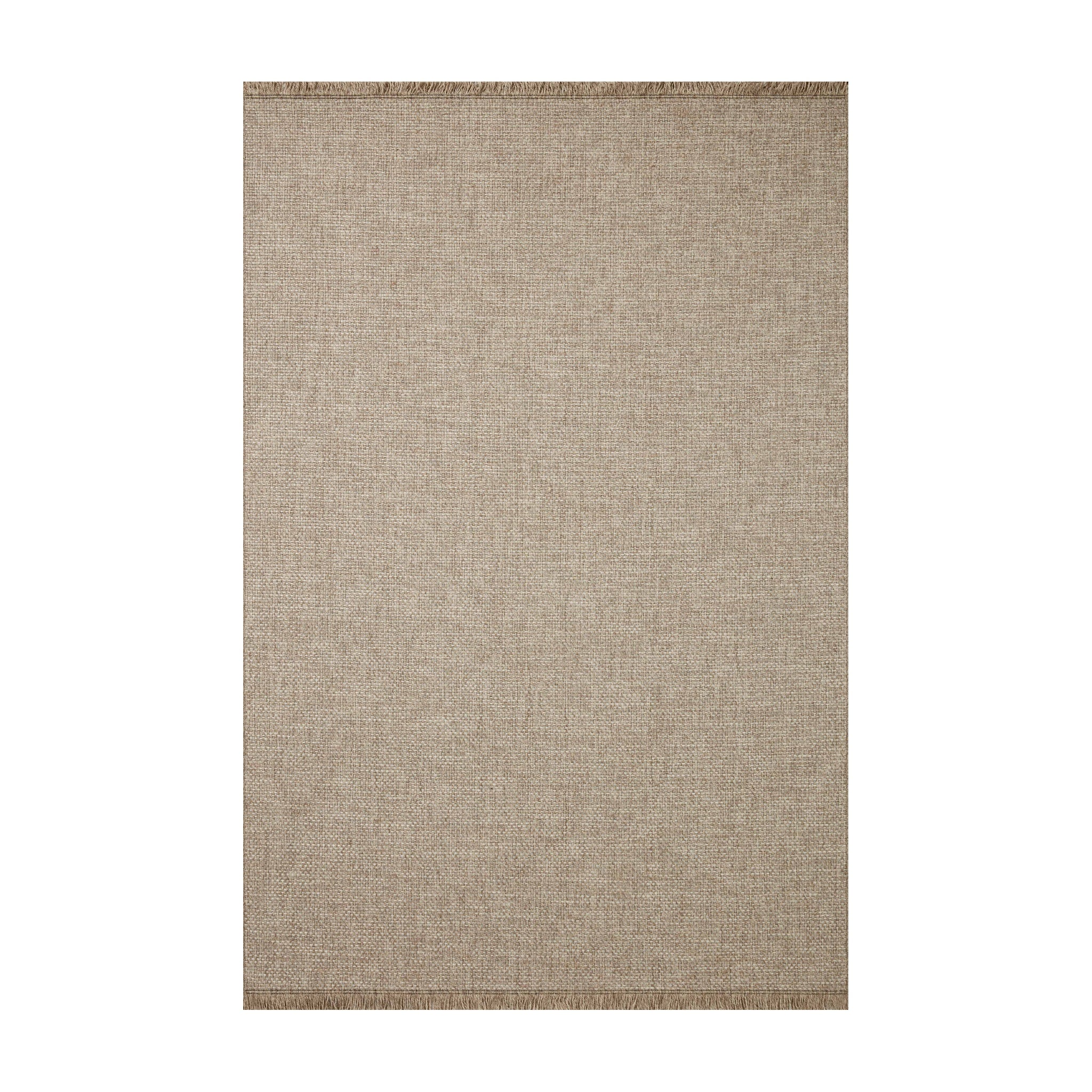 Loloi Dawn Natural Rug No.4, 18" x 18"