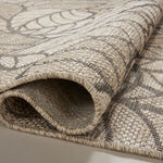 Loloi Dawn Natural Rug No.4 RUGS - synthetic Loloi 18" x 18"