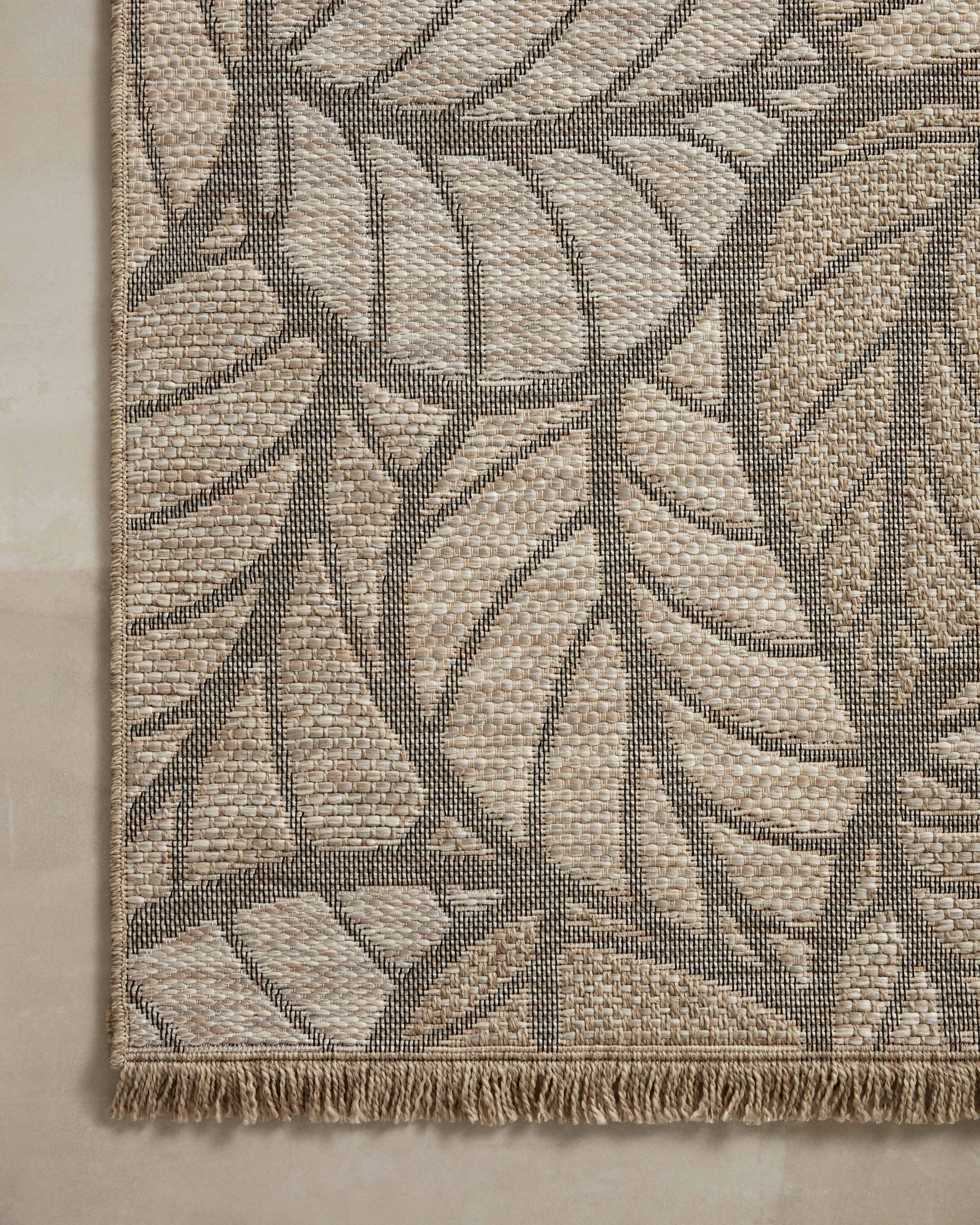 Loloi Dawn Natural Rug No.8 RUGS - synthetic Loloi 18" x 18"