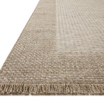 Loloi Dawn Natural Rug No.8 RUGS - synthetic Loloi 18" x 18"