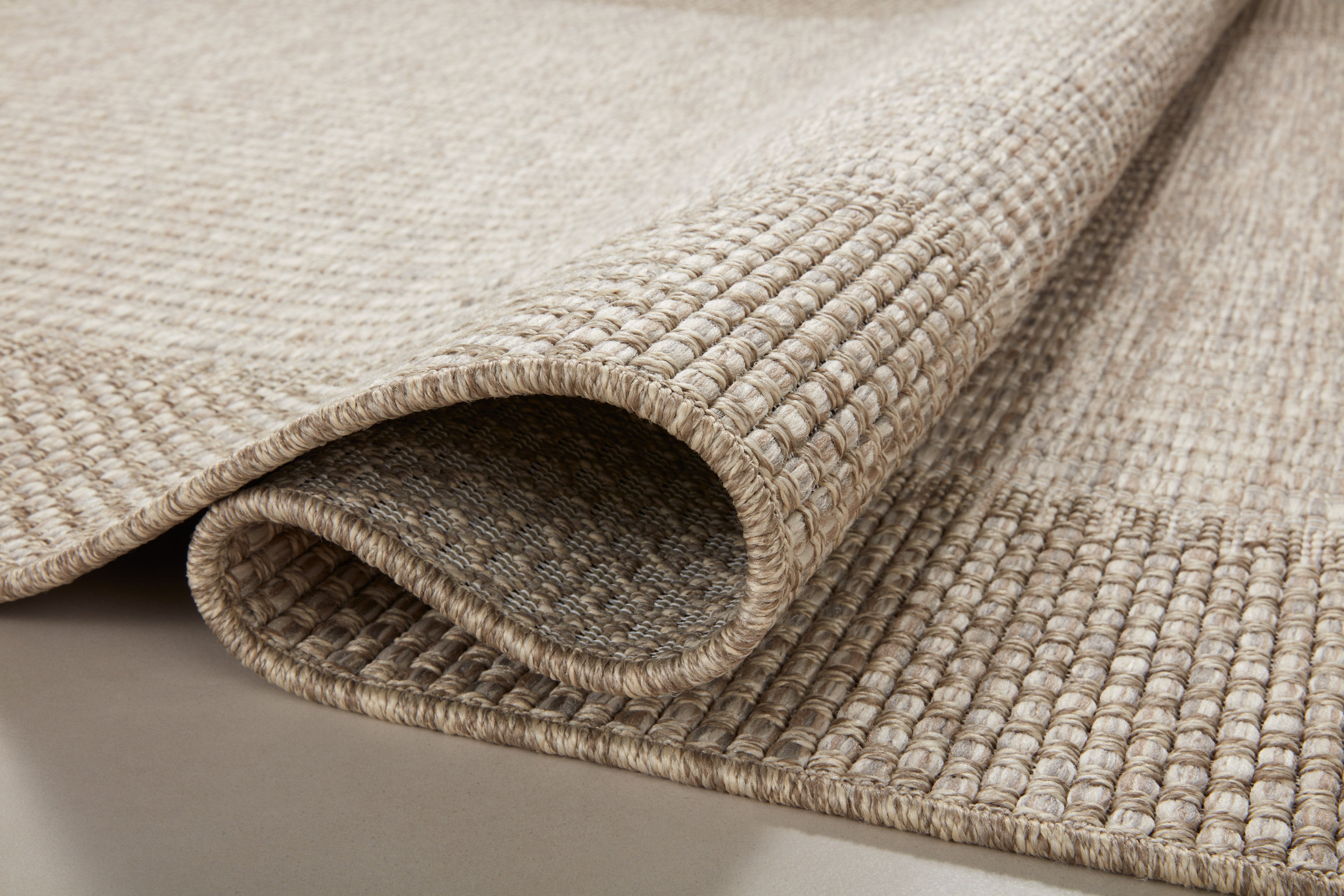 Loloi Dawn Natural Rug No.8 RUGS - synthetic Loloi 18" x 18"
