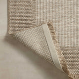 Loloi Dawn Natural Rug No.3 RUGS - synthetic Loloi 18" x 18"