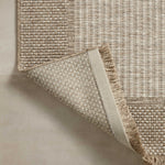 Loloi Dawn Natural Rug No.5 RUGS - synthetic Loloi 18" x 18"