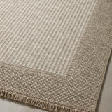 Loloi Dawn Natural Rug No.1 RUGS - synthetic Loloi 18" x 18"
