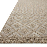Loloi Dawn Natural Rug No.5 RUGS - synthetic Loloi 18" x 18"